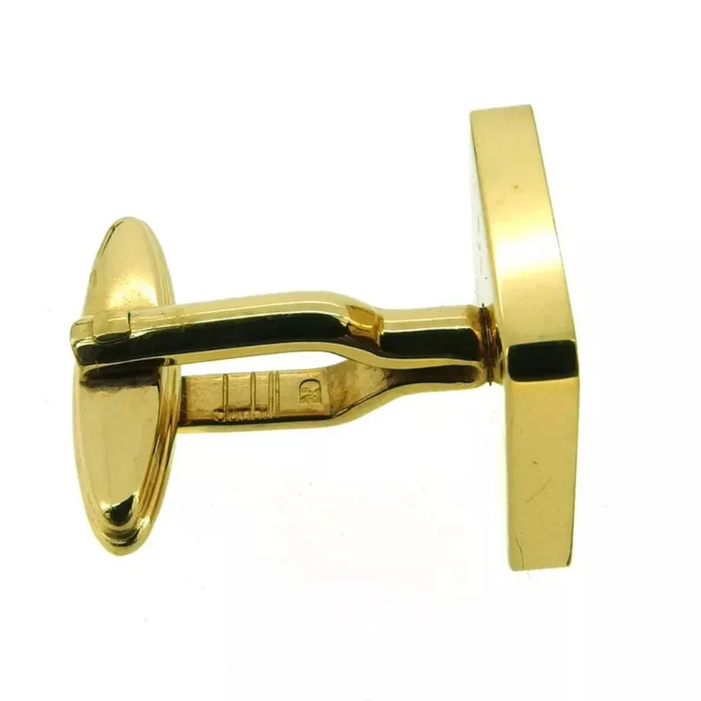 dunhill cuff d mark Gold Hardware Authentic used